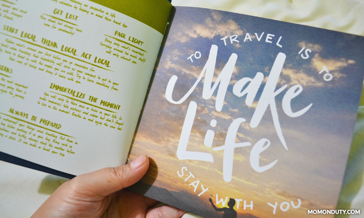 The Camper Planner comes with tons of travel photos.