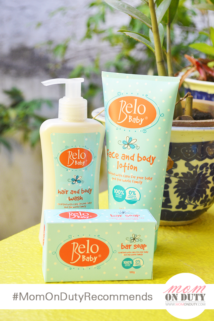 Belo Baby products are natural, gentle and safe for babies.