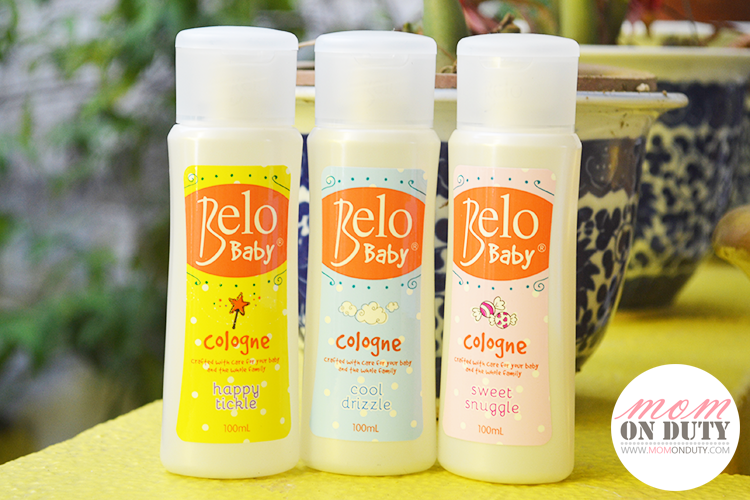 Belo Baby Colognes will keep your baby smelling fresh all day long!
