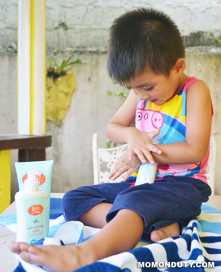 Belo Baby products are formulated especially for baby's skin. | www.momonduty.com
