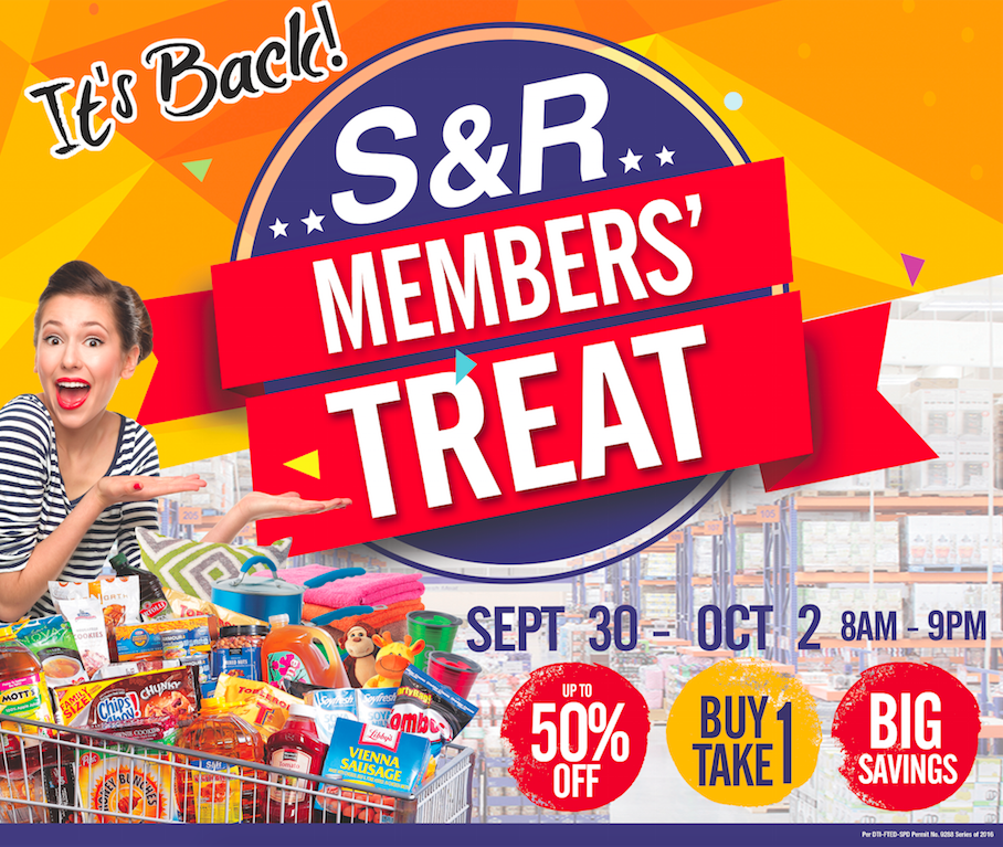 S&R Sale for Members