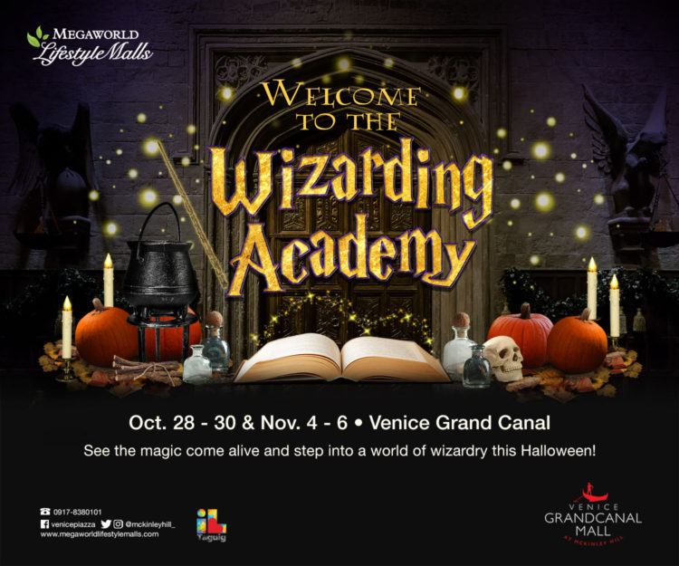 The Venice Grand Canal is hosting a magical Halloween event for kids and kids at heart with The Wizarding Academy.