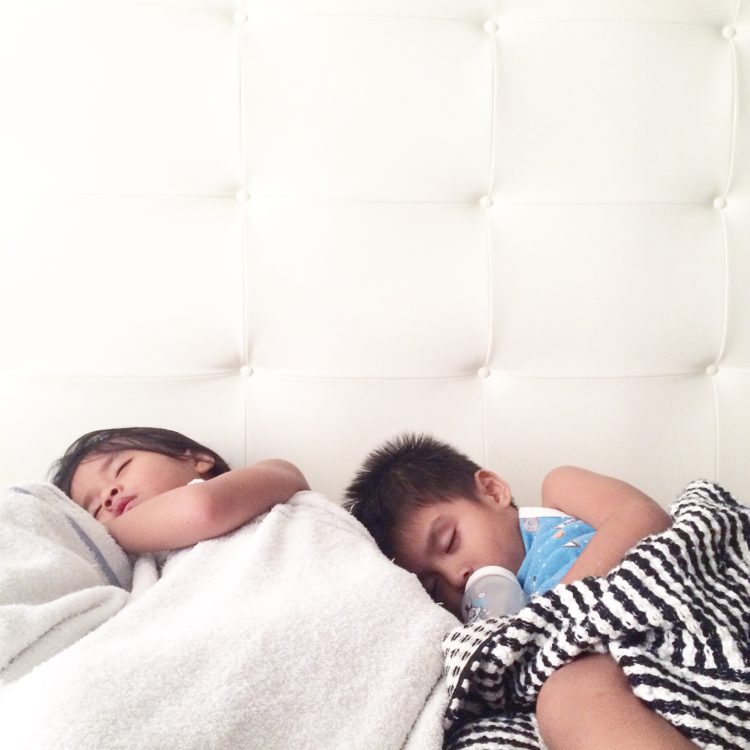 Sleeping kids