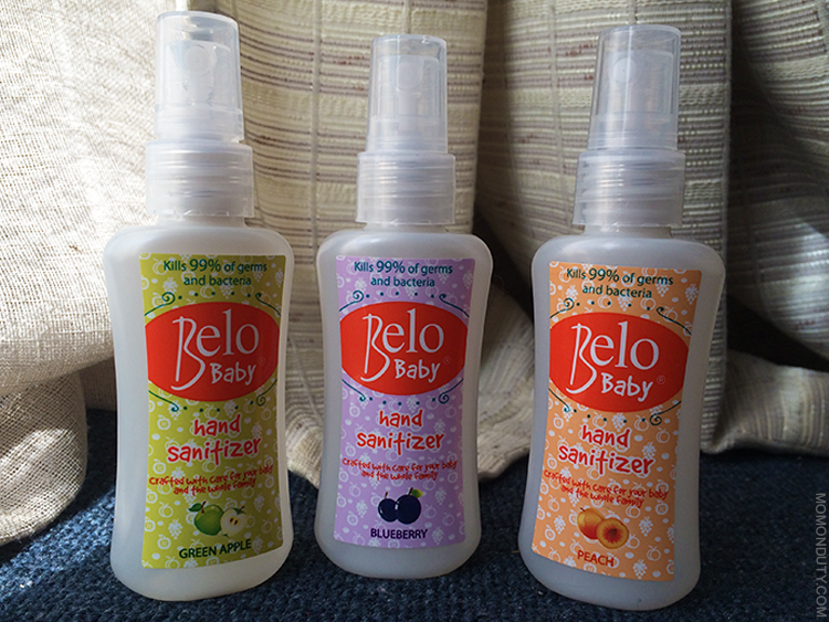 The new Belo Baby Hand Sanitizers are crafted with care for the most delicate skin.