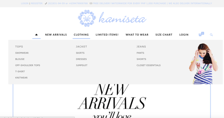 Shop for the trendiest clothes from Kamiseta Online! http://momonduty.com