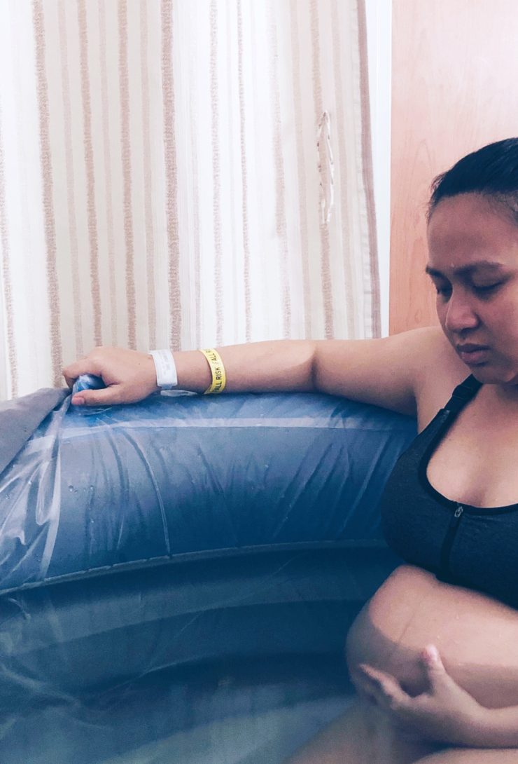 Unmedicated water birth in the Philippines